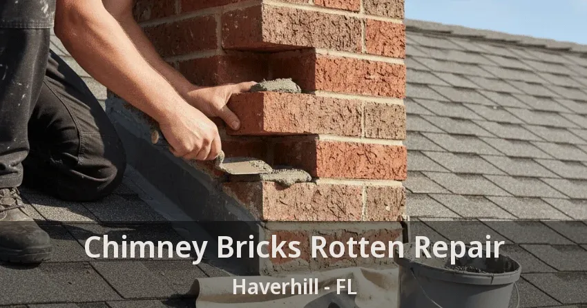 Chimney Bricks Rotten Repair Haverhill - FL