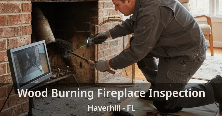Wood Burning Fireplace Inspection Haverhill - FL